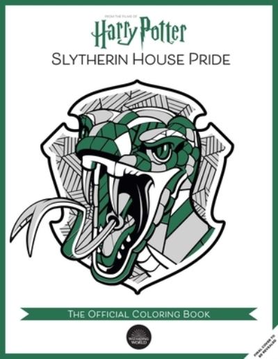 Cover for Insight Editions · Harry Potter: Slytherin House Pride: The Official Coloring Book: (Gifts Books for Harry Potter Fans, Adult Coloring Books) - Harry Potter (Pocketbok) (2021)