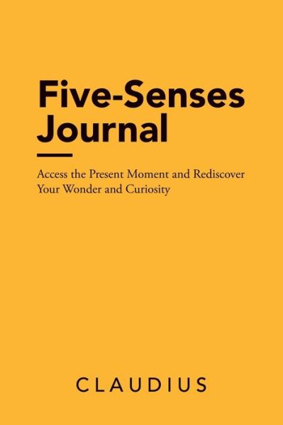 Cover for Claudius · Five-Senses Journal (Paperback Book) (2019)