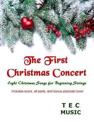 Cover for Tec Music · The First Christmas Concert (Paperback Bog) (2018)