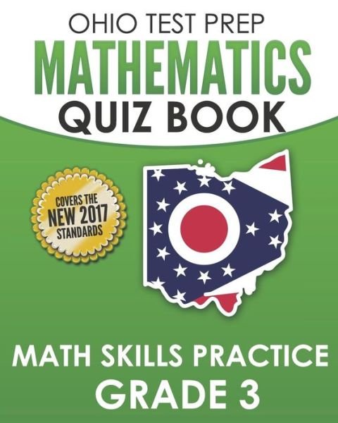 Cover for O Hawas · Ohio Test Prep Mathematics Quiz Book Math Skills Practice Grade 3 (Paperback Book) (2018)