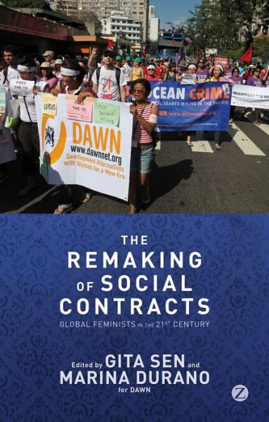 Cover for Gita Sen · The Remaking of Social Contracts: Feminists in a Fierce New World (Innbunden bok) (2014)