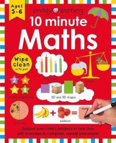 Cover for Priddy Books · 10 Minute Maths - Wipe Clean Workbooks (Spiral Book) (2018)