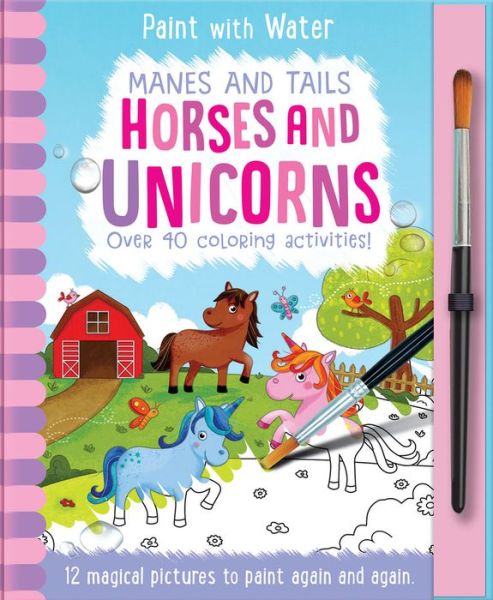 Cover for Jenny Copper · Manes and Tails - Horses and Unicorns (Hardcover Book) (2019)