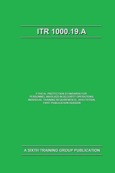 Cover for Matthew Smith · Itr 1000.19.a (Pocketbok) (2019)
