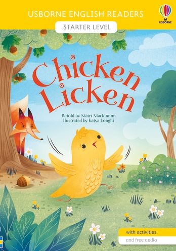 Chicken Licken - English Readers Starter Level - Mairi Mackinnon - Livros - Usborne Publishing Ltd - 9781801312592 - 10 de novembro de 2022