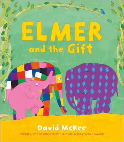 Cover for David McKee · Elmer and the Gift - Elmer Picture Books (Hardcover bog) (2022)