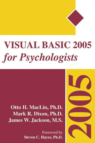 Cover for James Jackson · Visual Basic 2005 for Psychologists (Paperback Book) (2007)