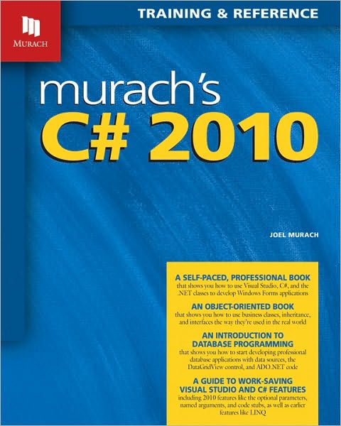 Cover for Joel Murach · Murach's C# 2010 (Taschenbuch) (2010)