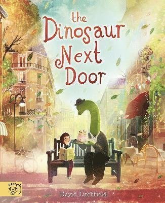 Cover for David Litchfield · The Dinosaur Next Door (Inbunden Bok) (2024)