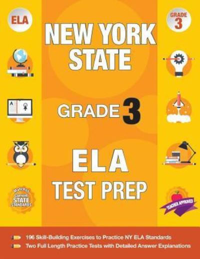 Cover for Origins Publications · New York State Grade 3 Ela Test Prep (Paperback Book) (2019)