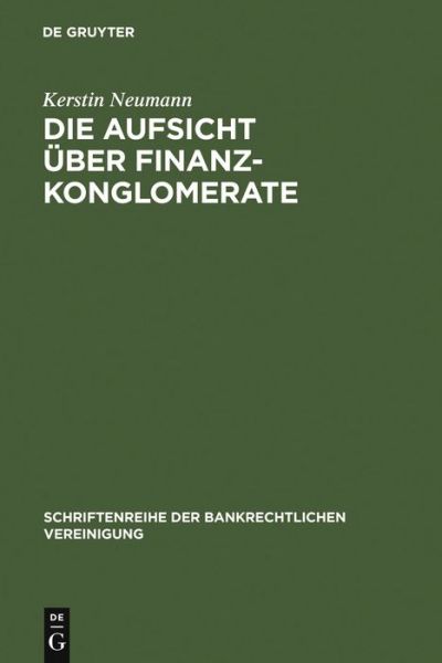 Cover for K. Neumann · Aufsicht über Finanzkongl. (Book) [German edition] (1998)