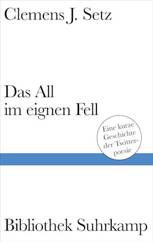 Cover for Clemens J. Setz · Das All im eignen Fell (Buch) (2024)