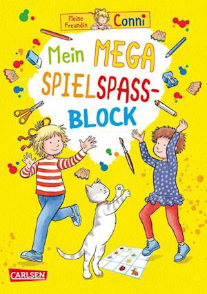 Conni Gelbe Reihe (Beschäftigungsbuch): Mein Mega-Spielspaß-Block - Hanna Sörensen - Bøger - Carlsen - 9783551189592 - 29. juni 2022