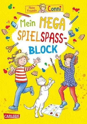 Conni Gelbe Reihe (Beschäftigungsbuch): Mein Mega-Spielspaß-Block - Hanna Sörensen - Bücher - Carlsen - 9783551189592 - 29. Juni 2022
