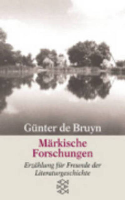 Cover for Gunter De Bruyn · Markische Forschungen (Taschenbuch) (1992)