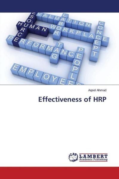 Cover for Ahmad Aqeel · Effectiveness of Hrp (Paperback Book) (2015)