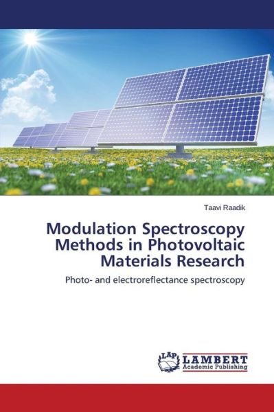 Cover for Raadik Taavi · Modulation Spectroscopy Methods in Photovoltaic Materials Research (Taschenbuch) (2015)
