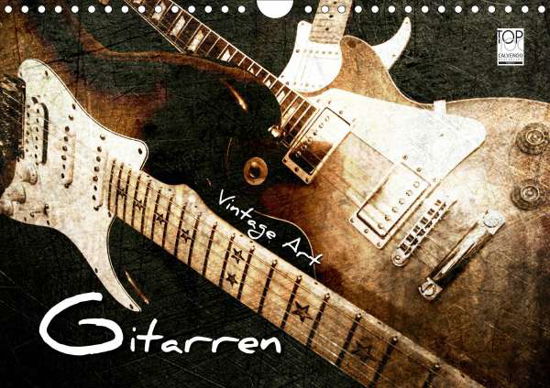 Cover for Bleicher · GITARREN Vintage Art (Wandkale (Book)