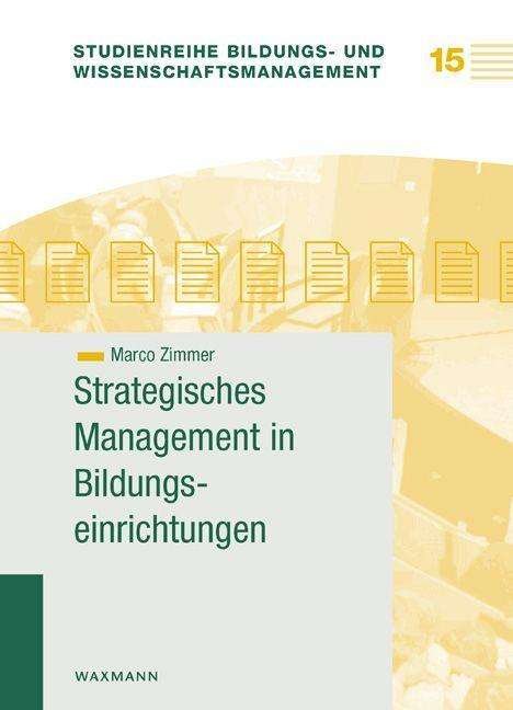 Cover for Zimmer · Strategisches Management in Bild (Bok) (2018)