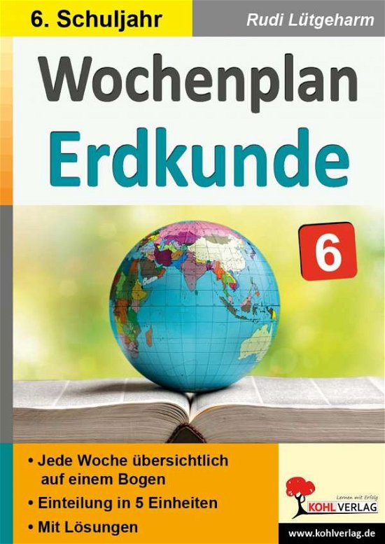 Cover for Lütgeharm · Wochenplan Erdkunde / Klasse (Bok)
