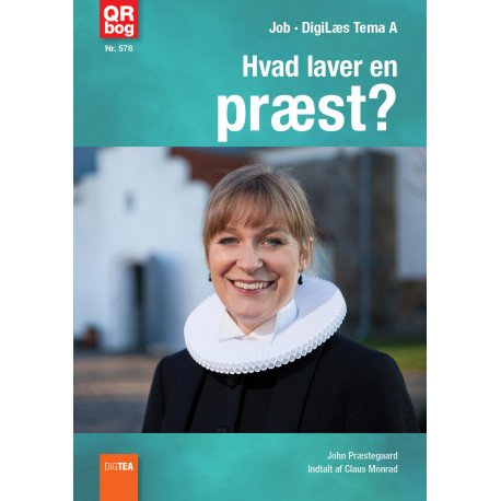 Cover for John Nielsen Præstegaard · Hvad laver en præst? (Book) (2019)