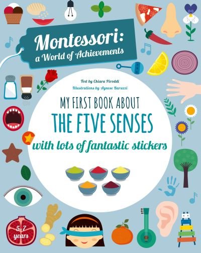 Cover for Chiara Piroddi · My First Book about the Five Senses: Montessori Activity Book - Montessori: Activity Book (Paperback Bog) (2023)