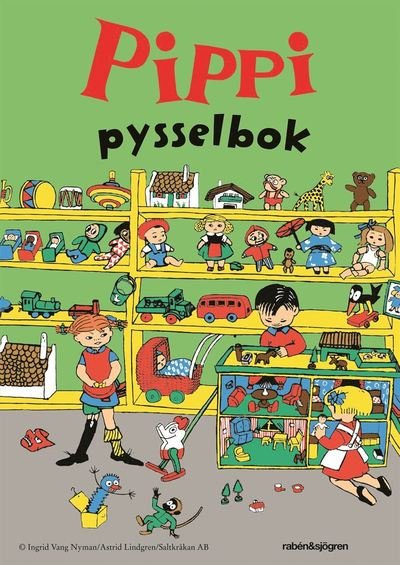 Cover for Astrid Lindgren · Pippi pysselbok (Bok) (2015)