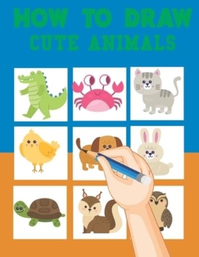 Cover for Bayou Design · How to Draw Cute Animals (Taschenbuch) (2020)