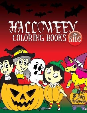 Cover for Simlet House · Halloween Coloring Books for Kids (Paperback Bog) (2020)