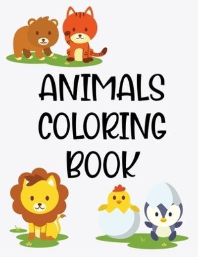 Cover for Akonua Love Collections · Animals Coloring Book (Paperback Book) (2020)
