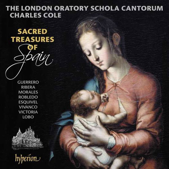 Cover for Ldn Oratory Schola Cantorum · Sacred Treasures Of Spain (CD) (2020)