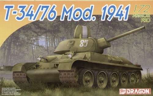 Cover for Dragon · 1/72 T-34/76 Mod. 1941 (Legetøj)