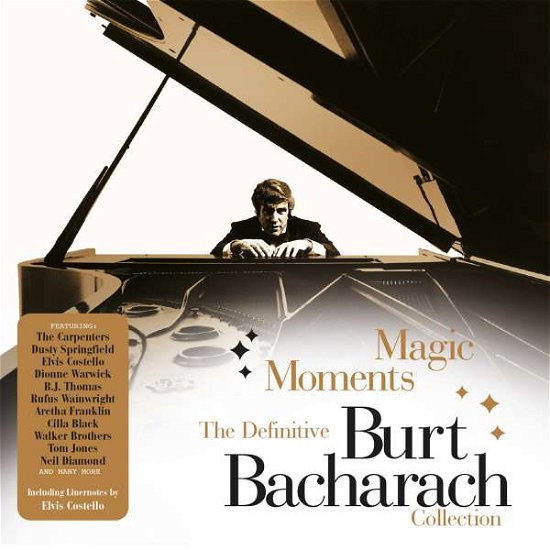 Cover for Burt Bacharach · Magic Moments: Definitive Burt Bacharach Coll (CD) (2016)
