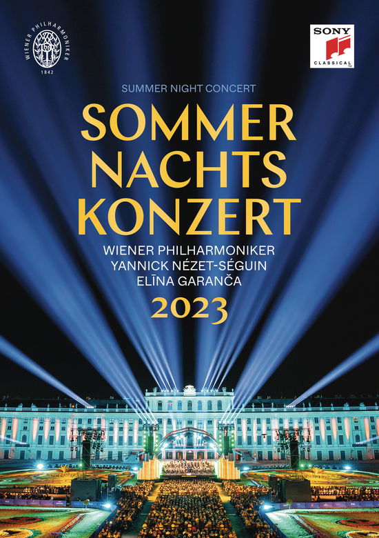 Summer Night Concert 2023 - Yannick Nezet-seguin & Wiener Phil-harmoniker - Film - SONY MUSIC - 0196588189593 - 14. juli 2023