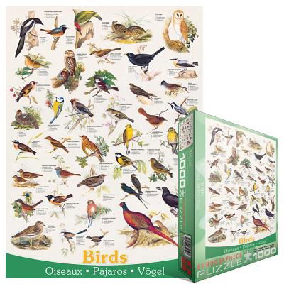 Cover for Puslespil Birds · Vögel (Puzzle).6000-1259 (Jigsaw Puzzle) (2020)