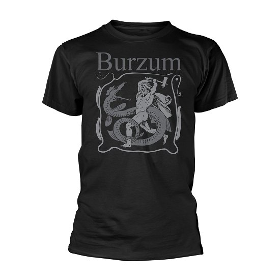 Cover for Burzum · Serpent Slayer (T-shirt) [size S] [Black edition] (2019)