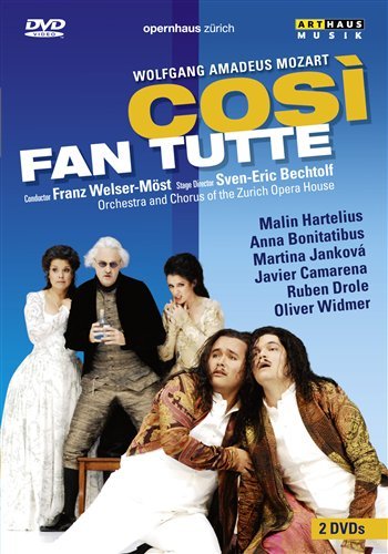 Mozart / Cosi Fan Tutte - Hartelius / Zurich Oh / Most - Películas - ARTHAUS - 0807280149593 - 1 de mayo de 2010