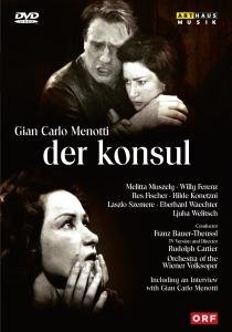Consul - Menotti / Muszely / Ferenz / Orch of Weiner - Film - ARTHAUS - 0807280152593 - 26. oktober 2010