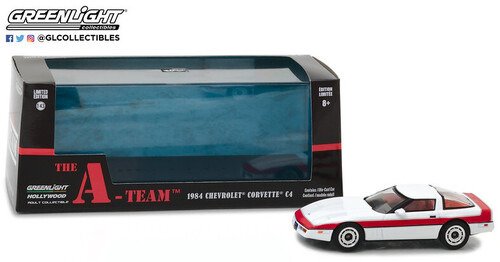 1:43 the A-team - 1984 Chevrolet Corvette C4 (MERCH) (2020)