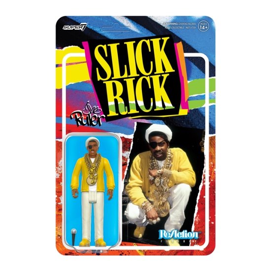 Slick Rick Reaction Figure - Slick Rick - Produtos - SUPER 7 - 0840049820593 - 30 de dezembro de 2022