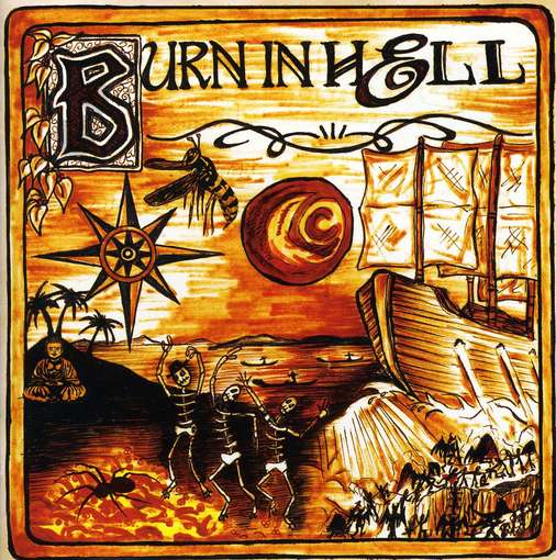 Cover for Burn in Hell · Spiderfightcatwaterhate (CD) (2010)