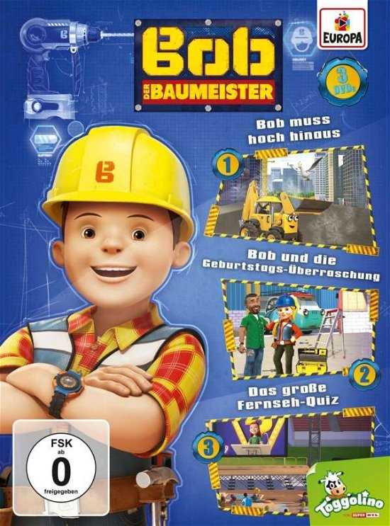 Cover for Bob Der Baumeister · Bob d.Baumeist.3er Box,3DVD.88883766759 (Bok) (2016)