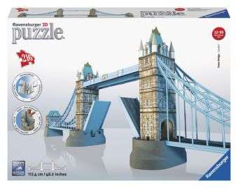 Cover for Ravensburger · Ravensburger 3d Puzzle: London Tower Bridge Building - Maxi (216pcs) (12559) (MERCH)