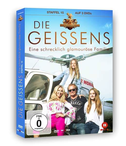 Die Geissens-staffel 15 - Die-eine Schrecklich Glamouröse Familie Geissens - Film - MORE ENTERTAINMENT - 4032989604593 - 14. desember 2019