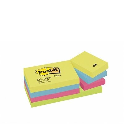 Cover for 3m · Post-it  653 Energetic Notes,  38x51mm, 100 Sheets (Merchandise) (MERCH) (2017)