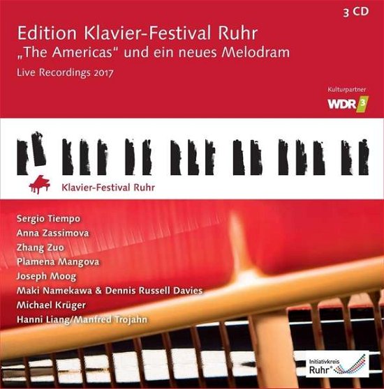 Edition Klavier - Festival Ruhr Vol. 36 the Americas Und Ein Neues Melodram - Joseph Moog / Sergio Tiempo / Anna Zassimova / Plamena Mangova / Zhang Zuo & Hanni Liang - Musikk - C-AVI - 4260085534593 - 23. mars 2018