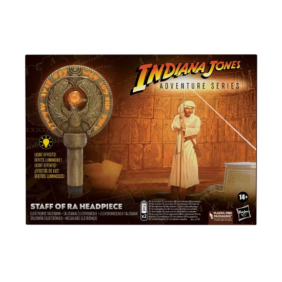Ij As Staff Of Ra Electronic Replica - Indiana Jones - Merchandise - HASBRO - 5010996108593 - June 13, 2023