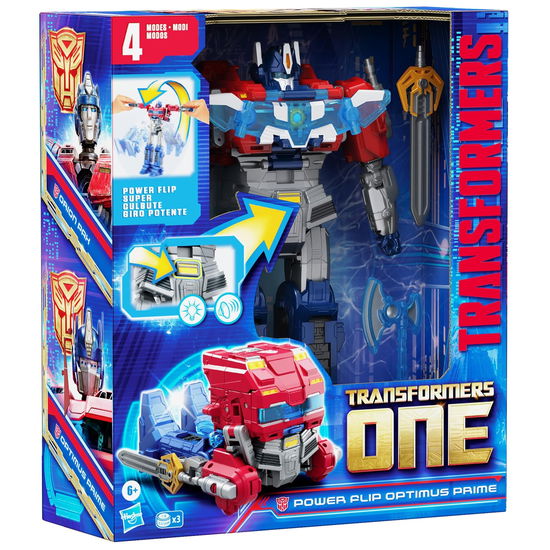 Cover for Transformers · Mv8 Power Flip Optimus Prime  (f9209) (Leksaker)