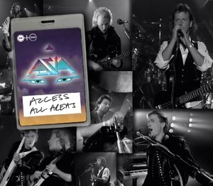 Cover for Asia · Access All Areas - Live (DVD/CD) (2015)