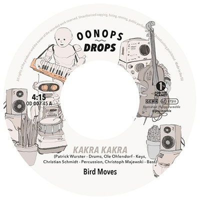 Kakra Kakra / Easebound - Bird Moves - Music - OONOPS DROPS - 5050580792593 - November 4, 2022